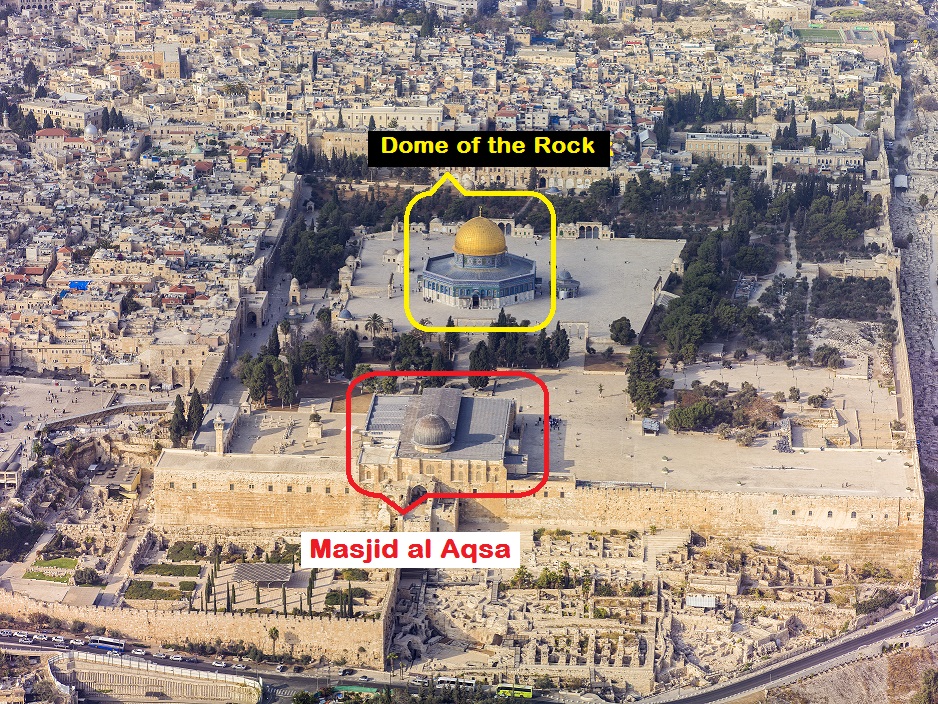 Image result for dome of the rock al aqsa mosque
